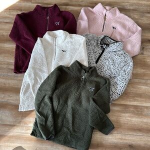 Victoria’s Secret Sherpa 1/4 zips